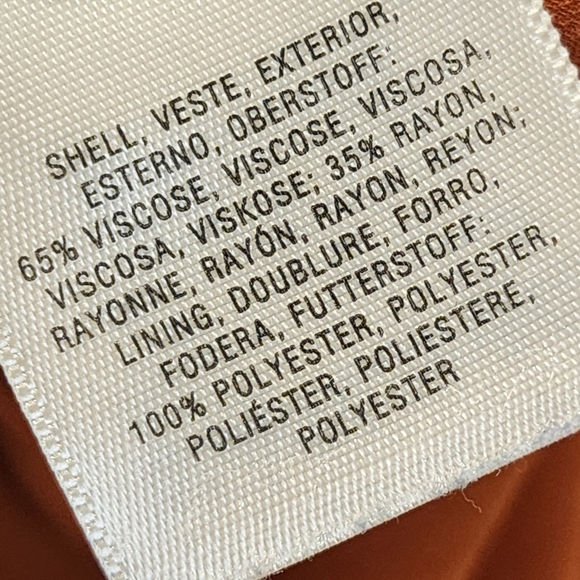 ANTHROPOLOGY Maeve Rust Faux Wrap Dress size XS - Picture 12 of 13